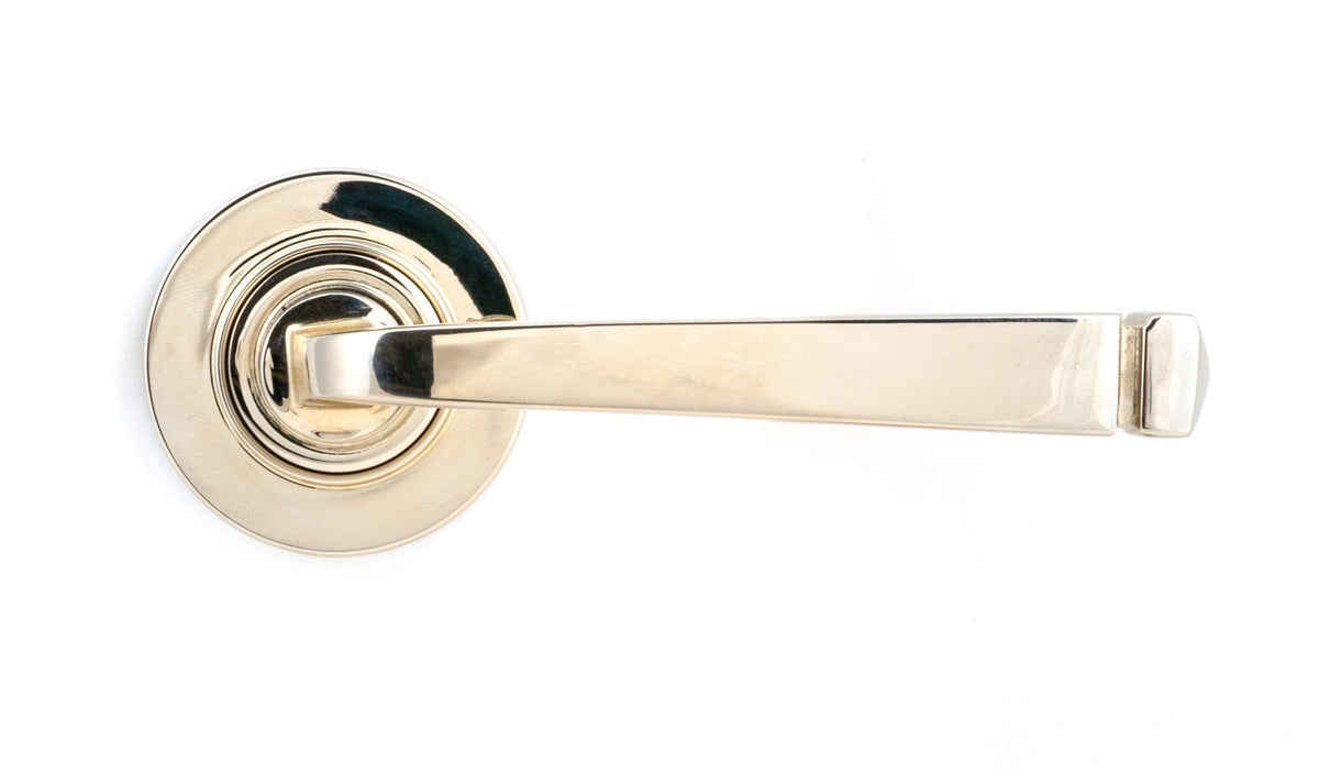 Avon Round Lever on Rose Set (Unsprung) by From The Anvil