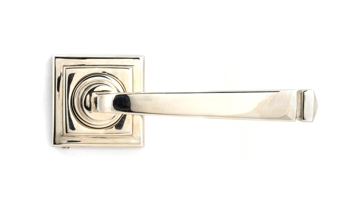 Avon Round Lever on Rose Set (Unsprung) by From The Anvil