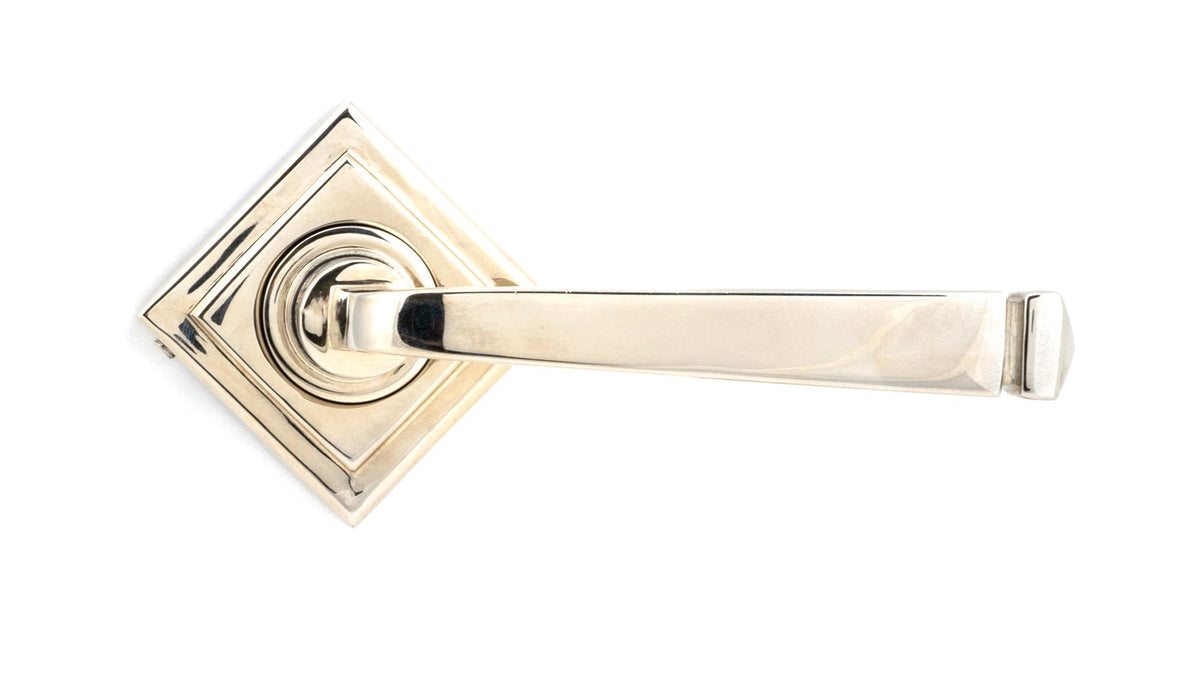 Avon Round Lever on Rose Set (Unsprung) by From The Anvil