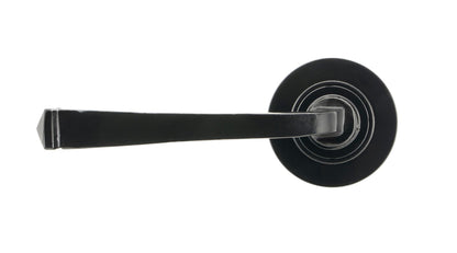 Avon Round Lever on Rose Set (Unsprung) by From The Anvil