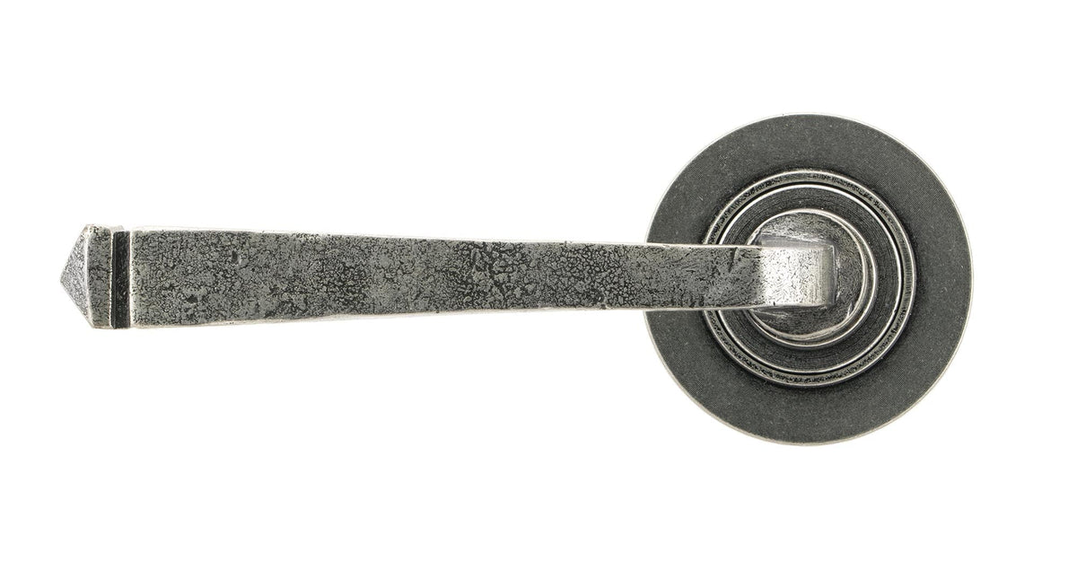 Avon Round Lever on Rose Set (Unsprung) by From The Anvil