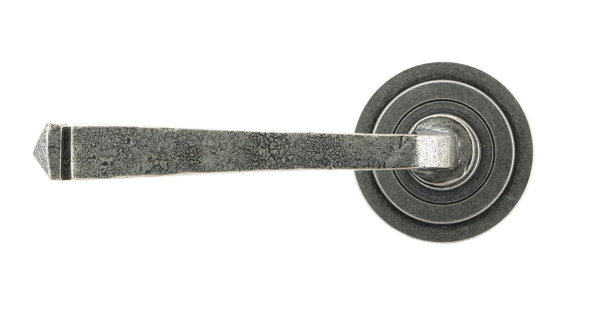 Avon Round Lever on Rose Set (Unsprung) by From The Anvil