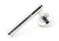 From The Anvil's Polished Chrome Brompton Lever on Rose Set (Unsprung)