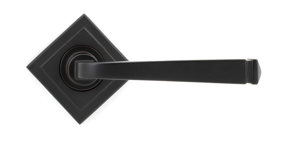 Avon Round Lever on Rose Set (Unsprung) by From The Anvil