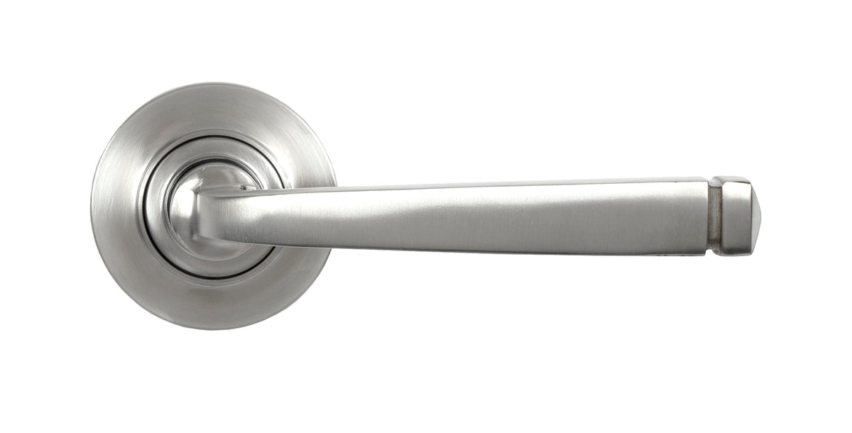 Avon Round Lever on Rose Set (Unsprung) by From The Anvil
