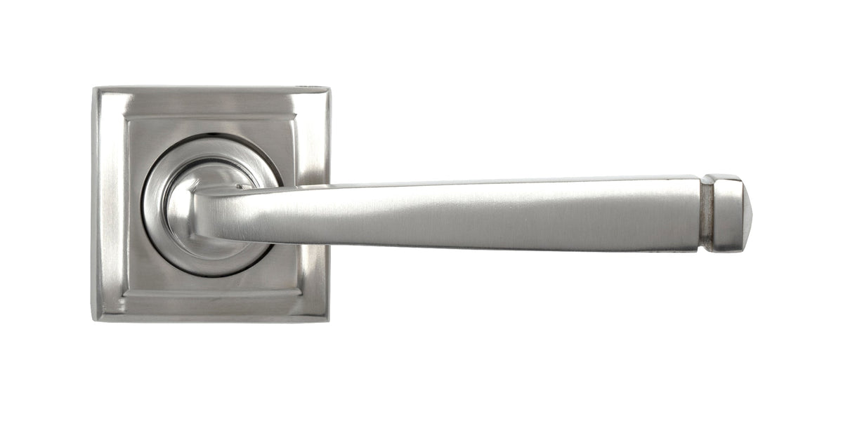 Avon Round Lever on Rose Set (Unsprung) by From The Anvil