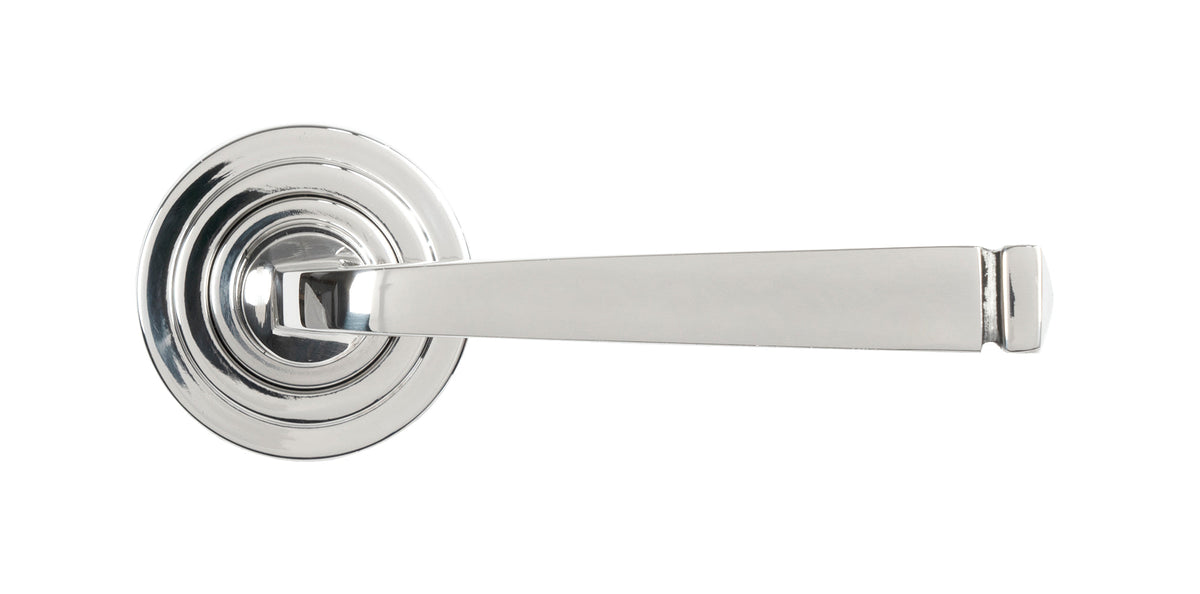 Avon Round Lever on Rose Set (Unsprung) by From The Anvil