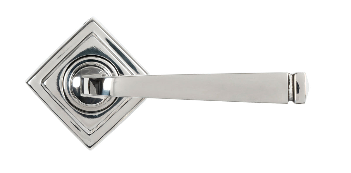 Avon Round Lever on Rose Set (Unsprung) by From The Anvil
