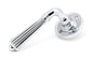 From The Anvil's Polished Chrome Hinton Lever on Rose Set (Unsprung)