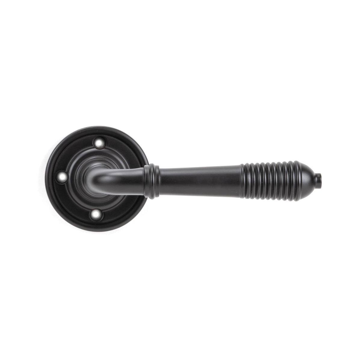 Reeded Lever on Rose Set by From The Anvil