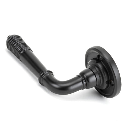 Reeded Lever on Rose Set by From The Anvil