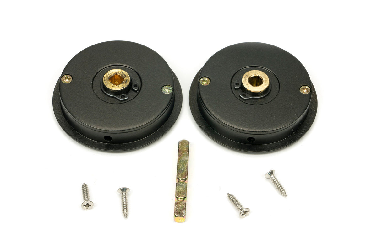 Art Deco Round Pull - Privacy Set by From The Anvil
