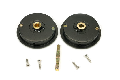 Art Deco Round Pull - Privacy Set by From The Anvil