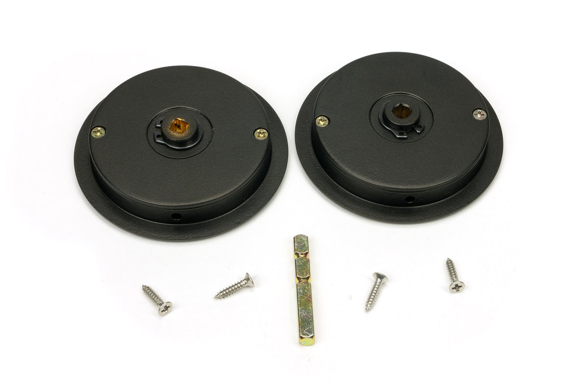 Art Deco Round Pull - Privacy Set by From The Anvil