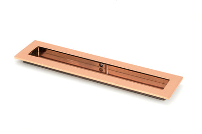 From The Anvil's Polished Bronze Plain Rectangular Pull