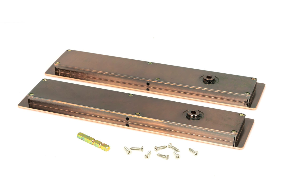 Art Deco Rectangular Pull - Privacy Set by From The Anvil