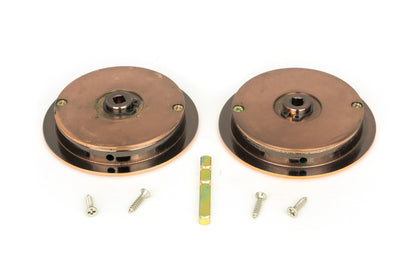 Art Deco Round Pull - Privacy Set by From The Anvil