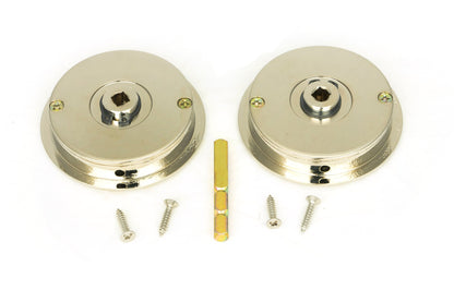 Art Deco Round Pull - Privacy Set by From The Anvil