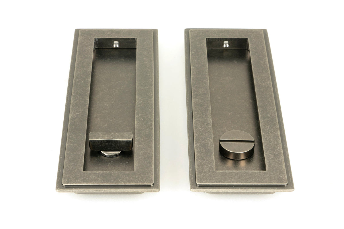 Art Deco Rectangular Pull - Privacy Set by From The Anvil