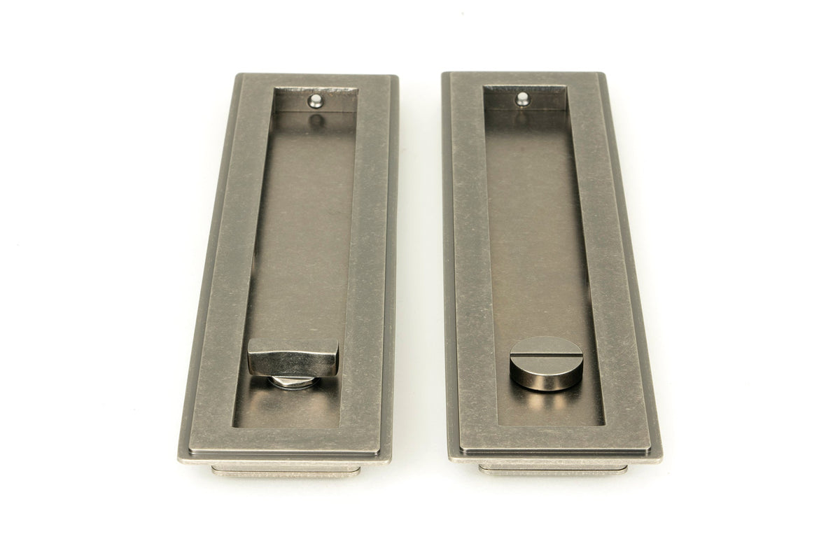Art Deco Rectangular Pull - Privacy Set by From The Anvil