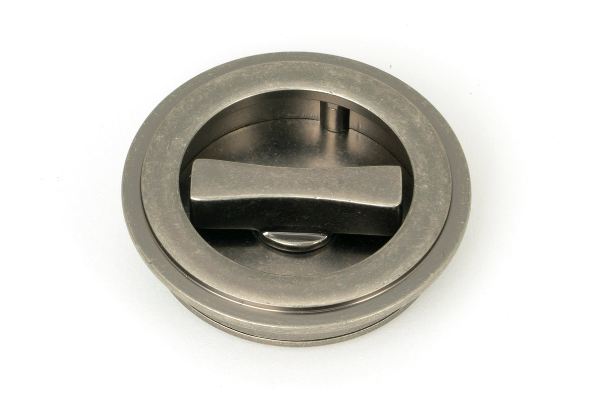 Art Deco Round Pull - Privacy Set by From The Anvil