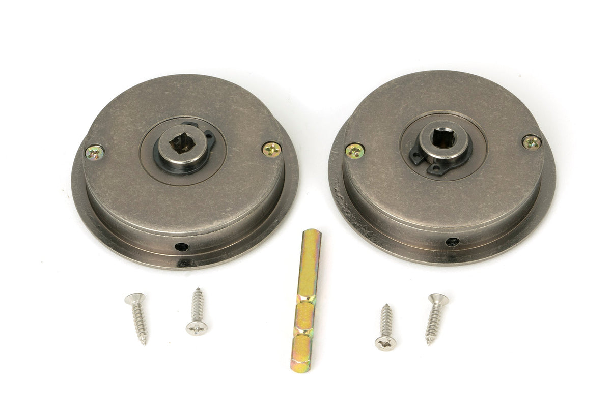 Art Deco Round Pull - Privacy Set by From The Anvil