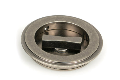 Art Deco Round Pull - Privacy Set by From The Anvil