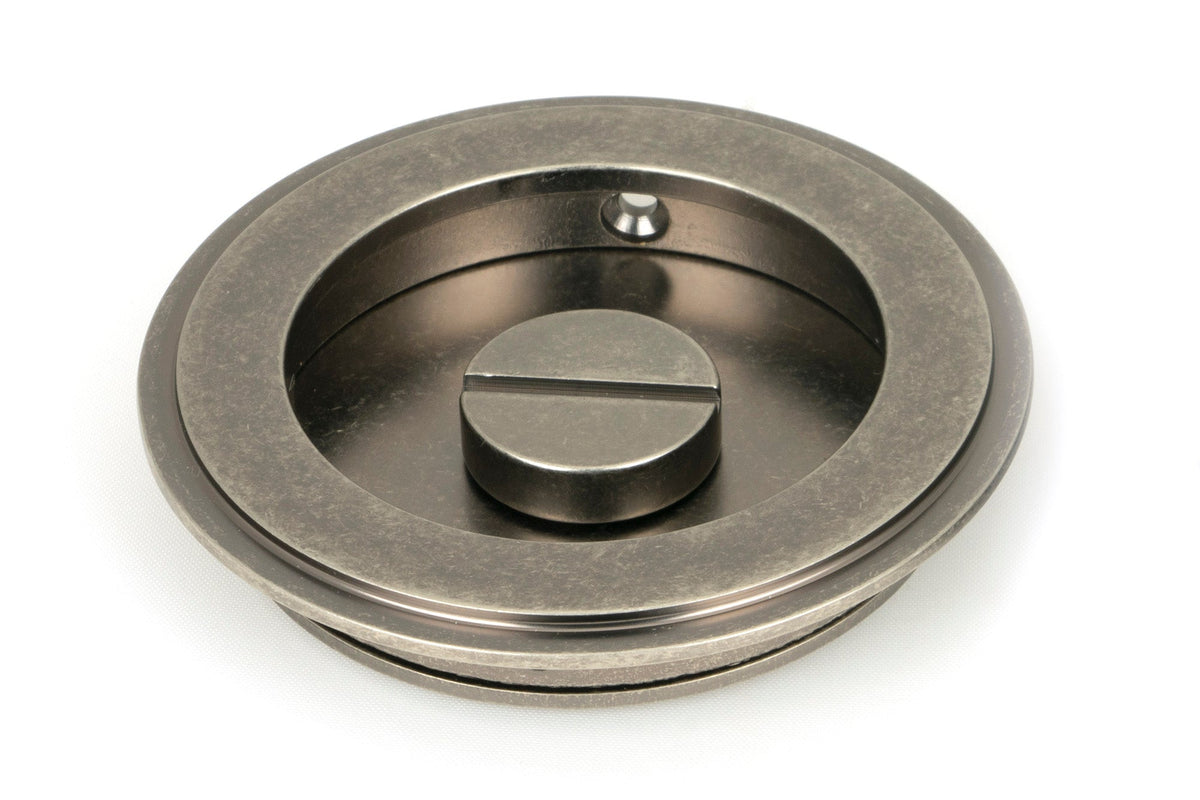 Art Deco Round Pull - Privacy Set by From The Anvil
