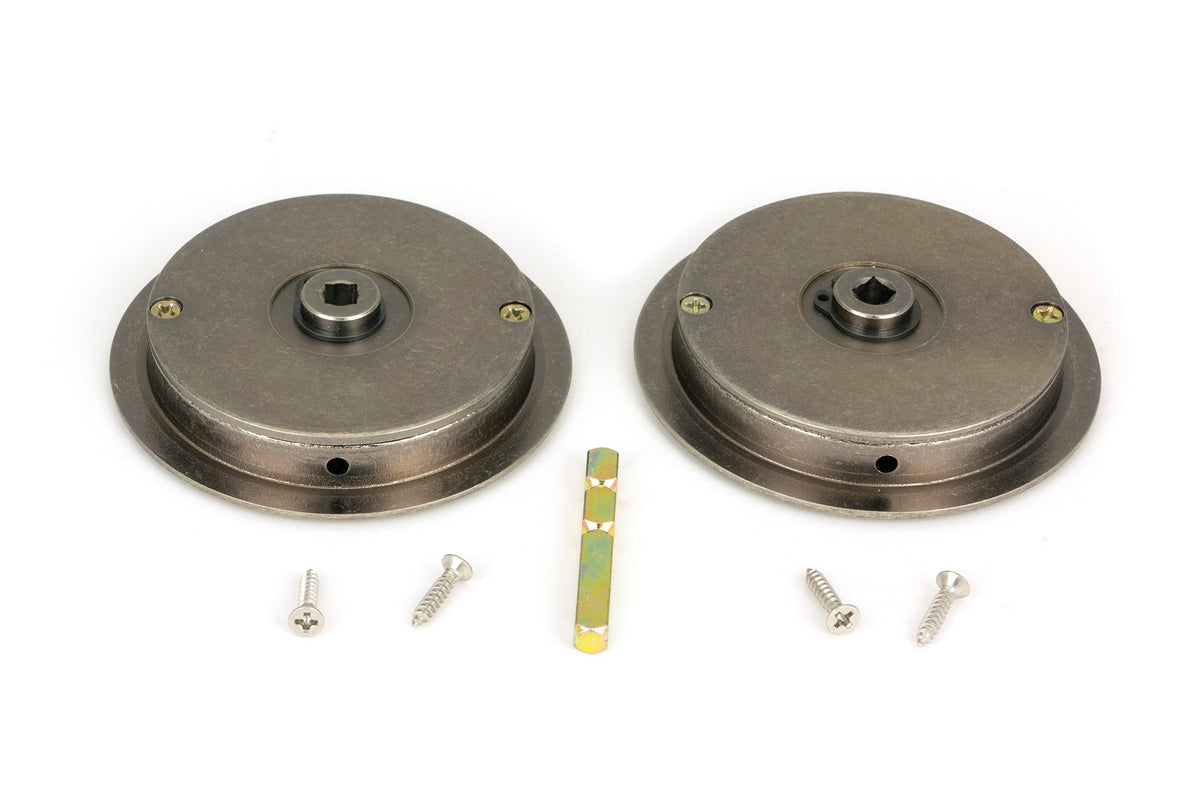 Art Deco Round Pull - Privacy Set by From The Anvil