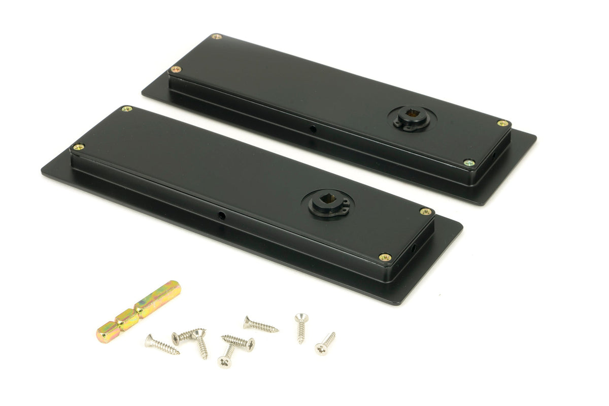 Art Deco Rectangular Pull - Privacy Set by From The Anvil