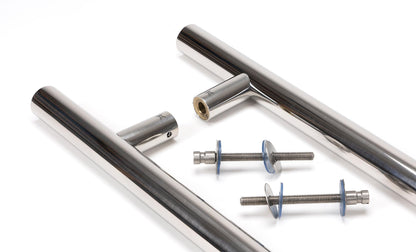 T Bar Handle B2B Fix 32mm dia by From The Anvil