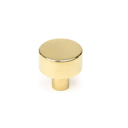 From The Anvil's Polished Brass 25mm Kelso Cabinet Knob
