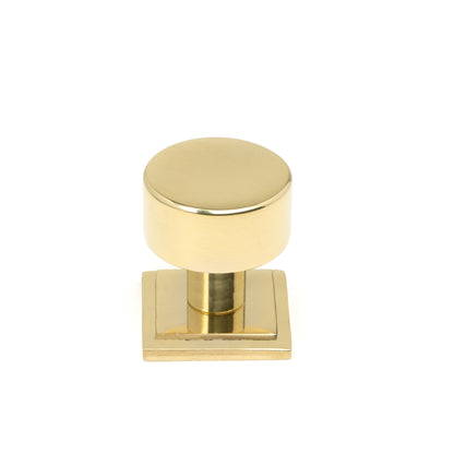 From The Anvil's Polished Brass 25mm Kelso Cabinet Knob