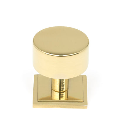 From The Anvil's Polished Brass 32mm Kelso Cabinet Knob