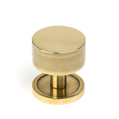 From The Anvil's Aged Brass 32mm Kelso Cabinet Knob