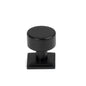 From The Anvil's Matt Black 25mm Kelso Cabinet Knob