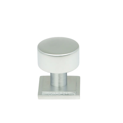 From The Anvil's Satin Chrome 25mm Kelso Cabinet Knob