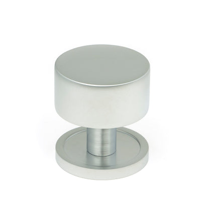From The Anvil's Satin Chrome 32mm Kelso Cabinet Knob