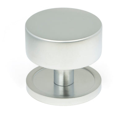 From The Anvil's Satin Chrome 38mm Kelso Cabinet Knob