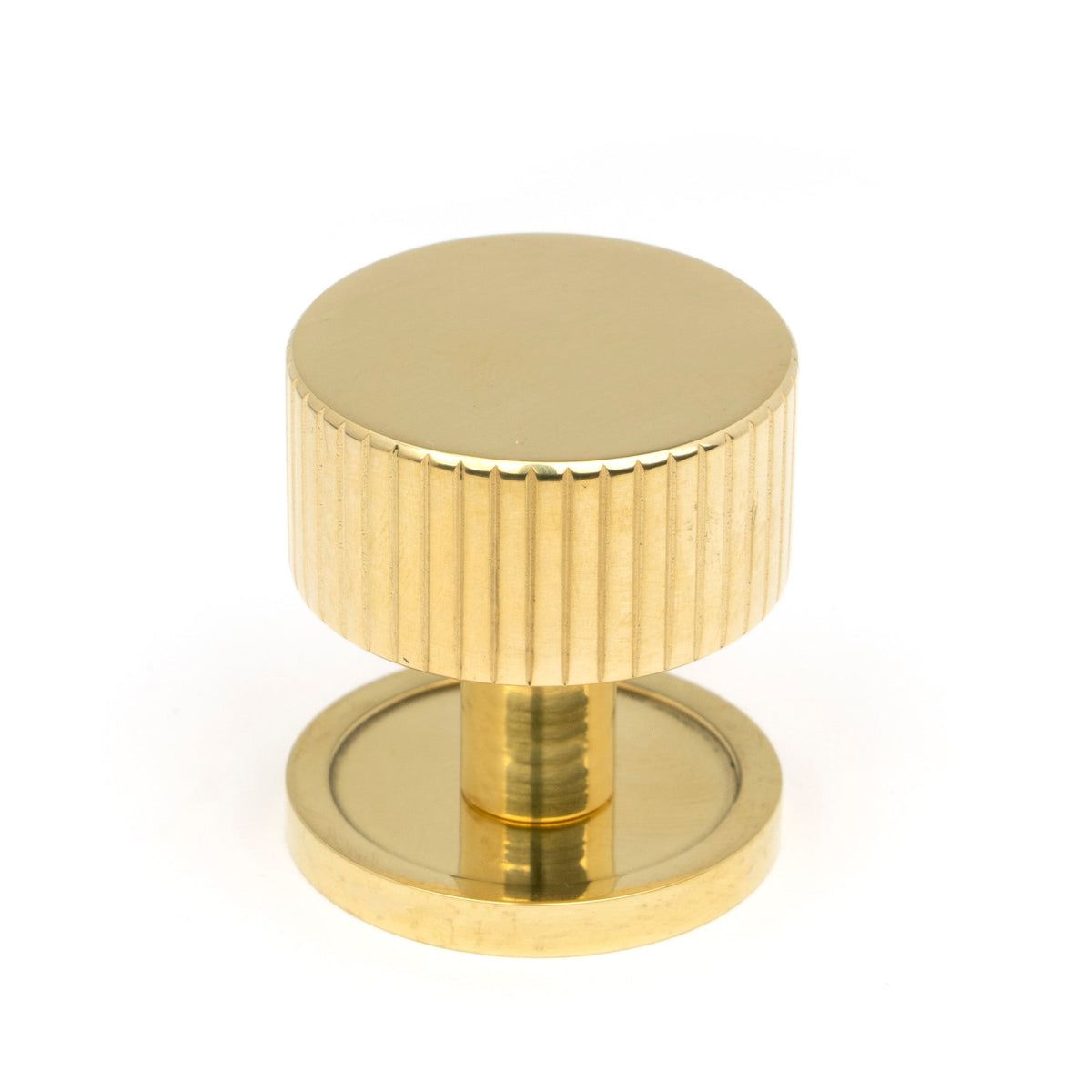 From The Anvil's Polished Brass 32mm Judd Cabinet Knob