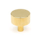 From The Anvil's Polished Brass 32mm Judd Cabinet Knob