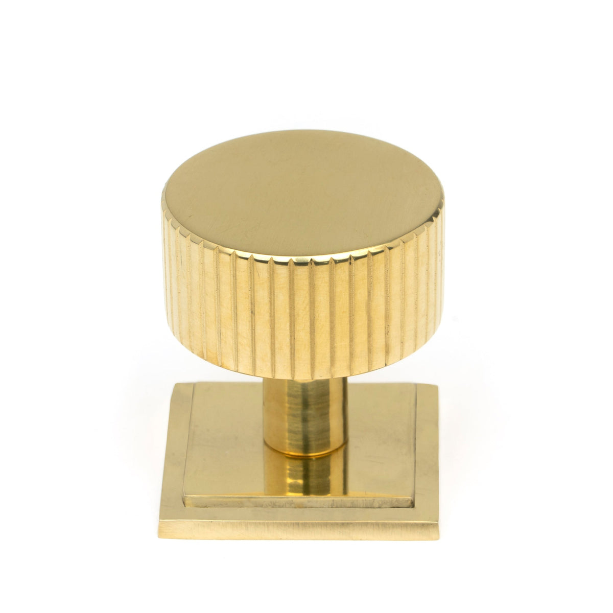 From The Anvil's Polished Brass 32mm Judd Cabinet Knob