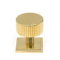 From The Anvil's Polished Brass 32mm Judd Cabinet Knob