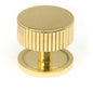 From The Anvil's Polished Brass 38mm Judd Cabinet Knob