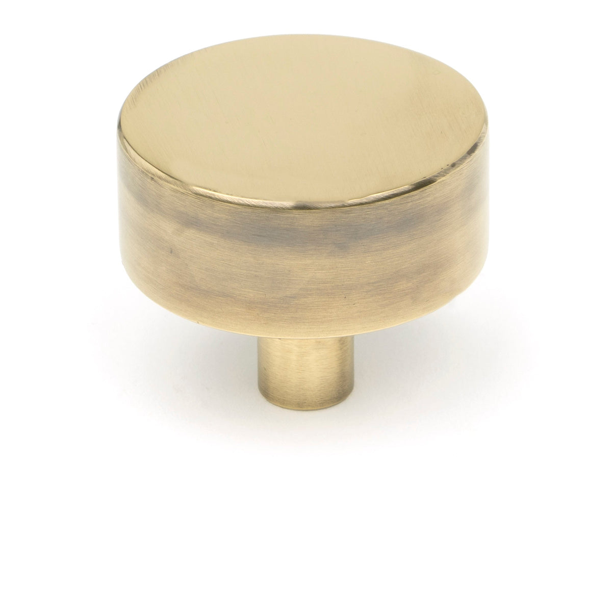 From The Anvil's Aged Brass 38mm Kelso Cabinet Knob