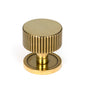 From The Anvil's Aged Brass 32mm Judd Cabinet Knob