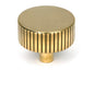 From The Anvil's Aged Brass 38mm Judd Cabinet Knob