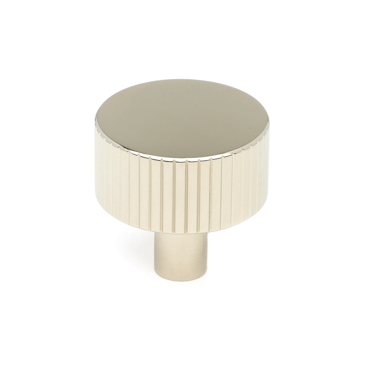 From The Anvil's Polished Nickel 32mm Judd Cabinet Knob
