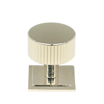 From The Anvil's Polished Nickel 32mm Judd Cabinet Knob
