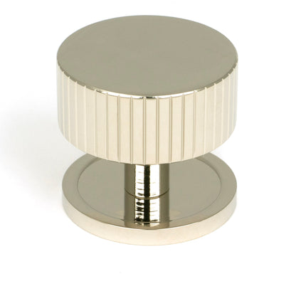 From The Anvil's Polished Nickel 38mm Judd Cabinet Knob